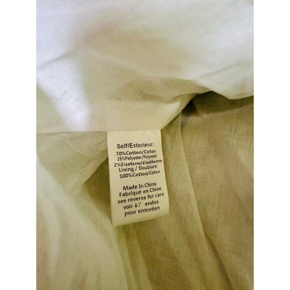 NWT CAROLINE CONSTAS Green White Gingham Checkered Reina Bubble Mini Skirt S - Picture 8 of 15